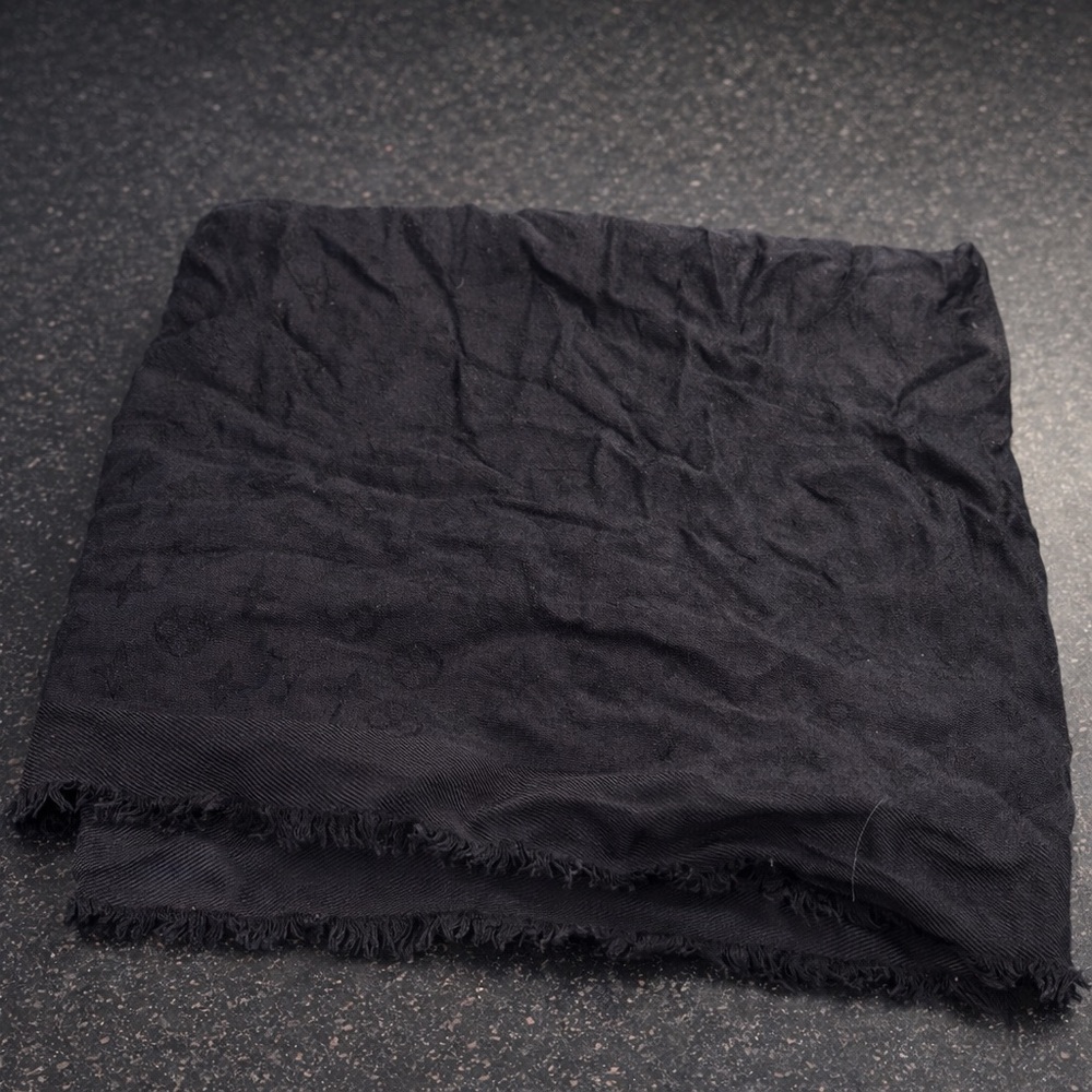 Louis Vuitton Charcoal Scarf